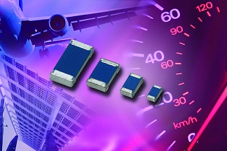 采用0402、0603、0805和1206外形尺寸的電阻器件