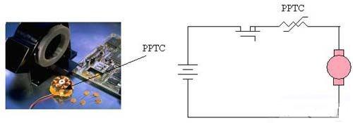 PolySwitch器件保護(hù)電機(jī)和驅(qū)動(dòng)電子電路，