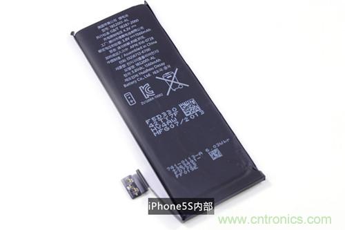 土豪金iPhone 5S拆解：內(nèi)部結(jié)構(gòu)升級，維修難度增加
