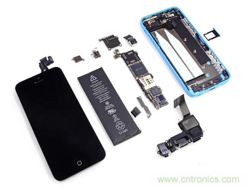 內(nèi)部能否出“彩”？“五彩機身”iPhone 5C拆解揭秘
