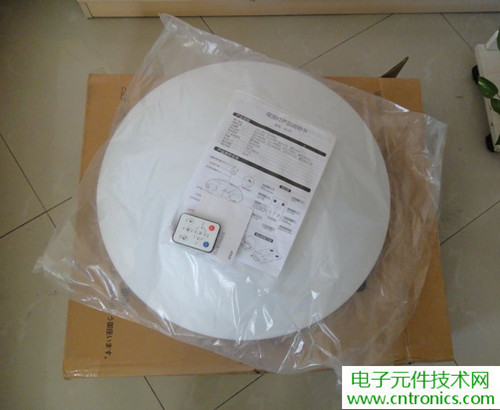 高端大氣上檔次！智能遙控調(diào)光LED吸頂燈拆解