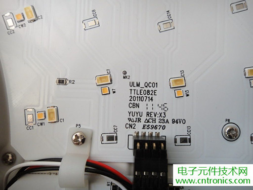 高端大氣上檔次！智能遙控調(diào)光LED吸頂燈拆解
