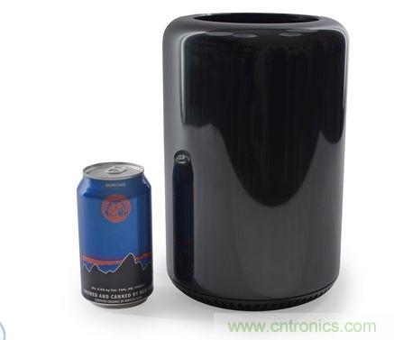 全新Mac Pro真的非常小，這是與易拉罐的對比