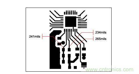 一個緊湊的PCB布局，寄生效應(yīng)會對電路產(chǎn)生影響。