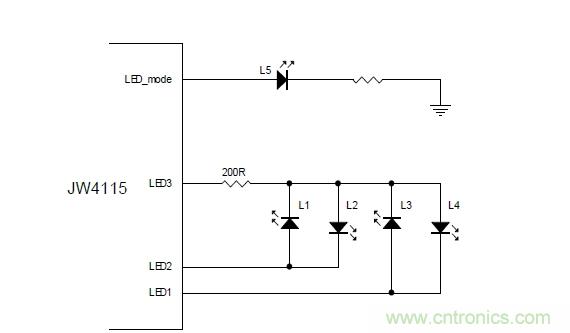 技術(shù)控:支持5顆LED顯示燈的移動電源設計及其電路圖