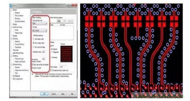PCB 設(shè)計工具如果能夠控制共面波導和波導過孔的創(chuàng)建，將有助于顯著減少設(shè)計錯誤和縮短設(shè)計時間。