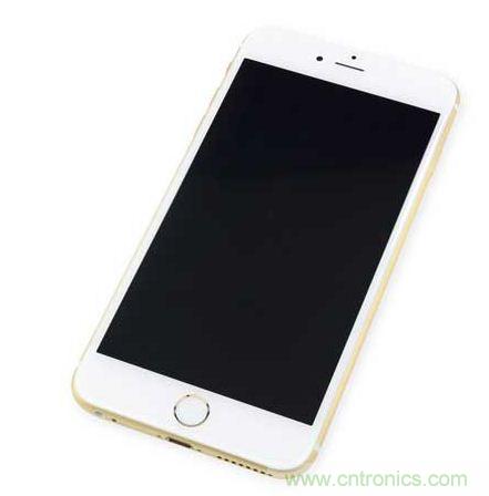 iPhone 6 Plus采用了大量新技術(shù)，包括由TSMC代工的蘋果A8 SoC。（來源：iFixit）