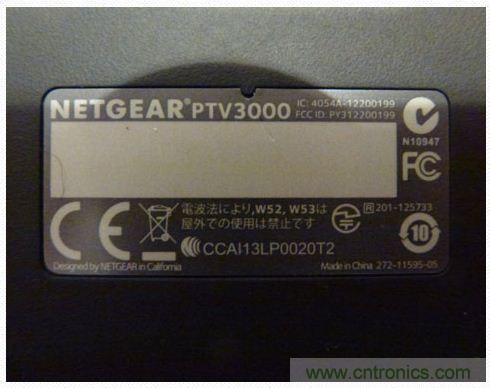 圖(b)：圖解便宜又好用的媒體適配器PTV3000。