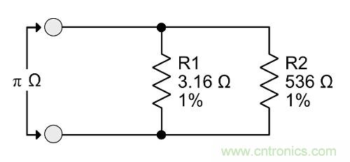 πΩ,1/(2π),eΩ等非標(biāo)準(zhǔn)電阻有哪些"妙用"？