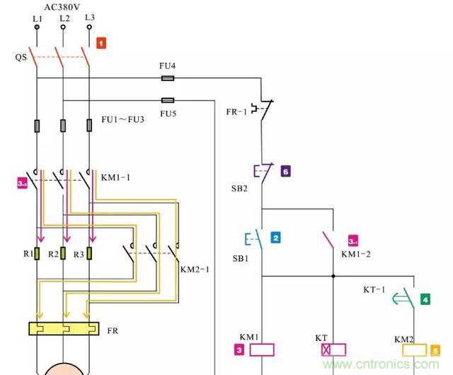 電阻器在電動機(jī)實(shí)現(xiàn)降壓和限流起到什么作用？