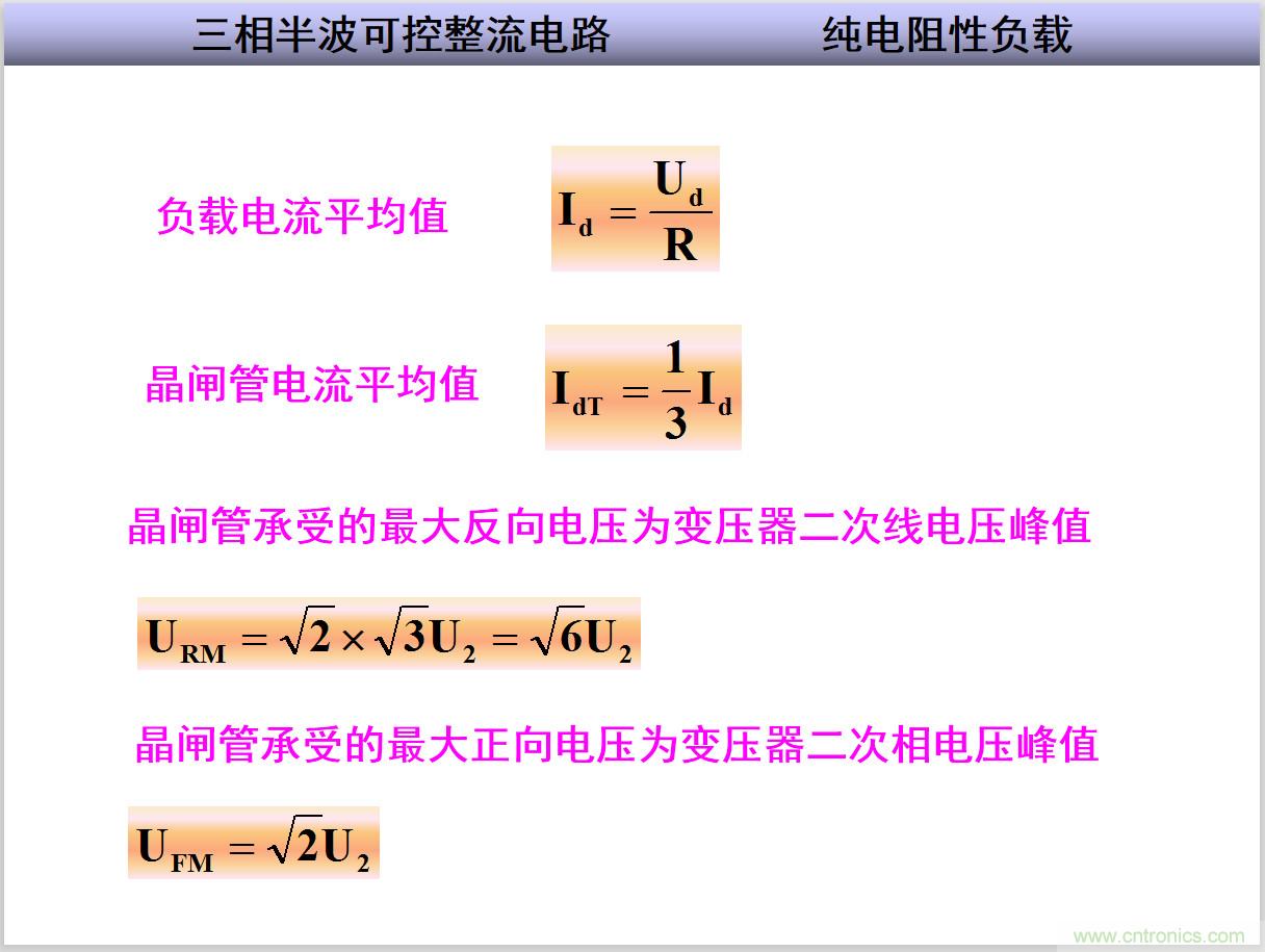 圖文講解三相整流電路的原理及計(jì)算，工程師們表示秒懂！