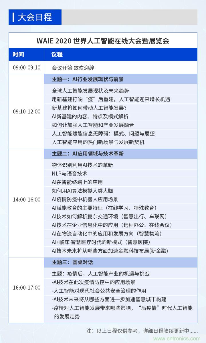 燃AI引擎，WAIE 2020世界人工智能大會震撼來襲！