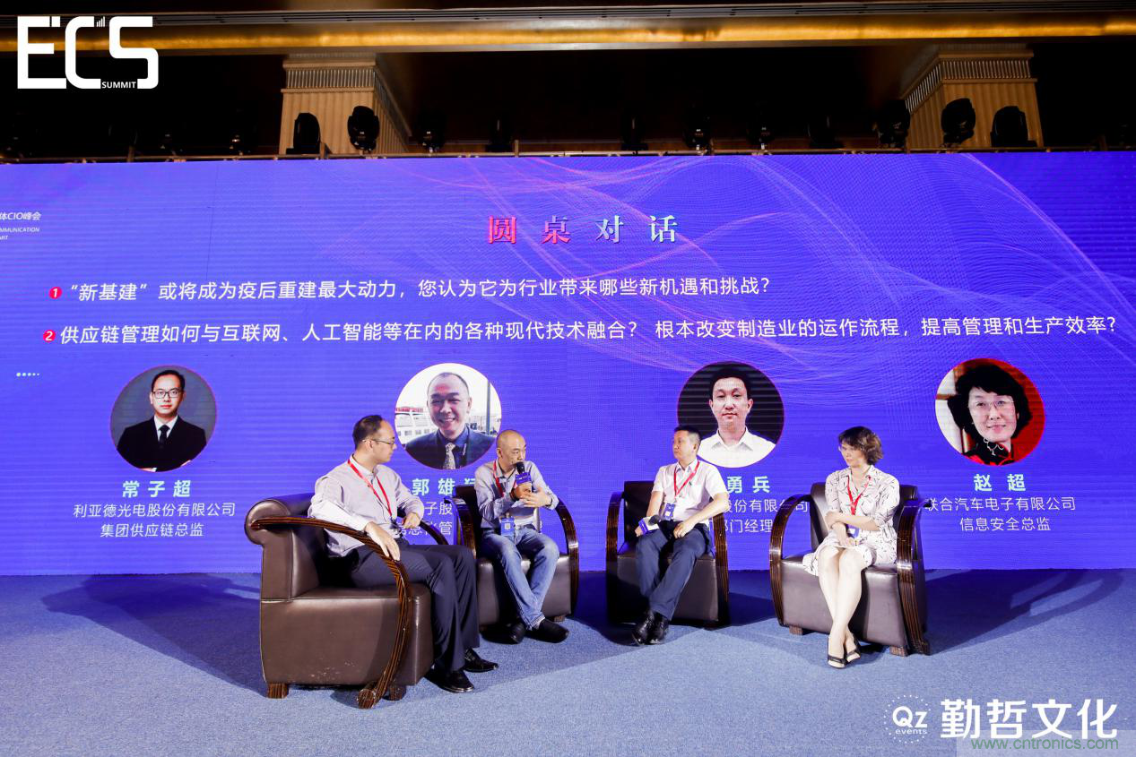 【ECS 2020】第二屆中國電子通信與半導(dǎo)體CIO峰會(huì)圓滿落幕！