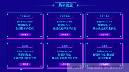 投票開始啦！“‘維科杯’2020（第五屆）中國物聯(lián)網(wǎng)行業(yè)年度評選”大獎將花落誰家？