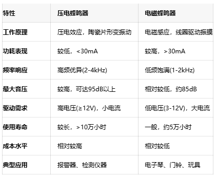 如何選擇蜂鳴器？壓電與電磁的全面對比