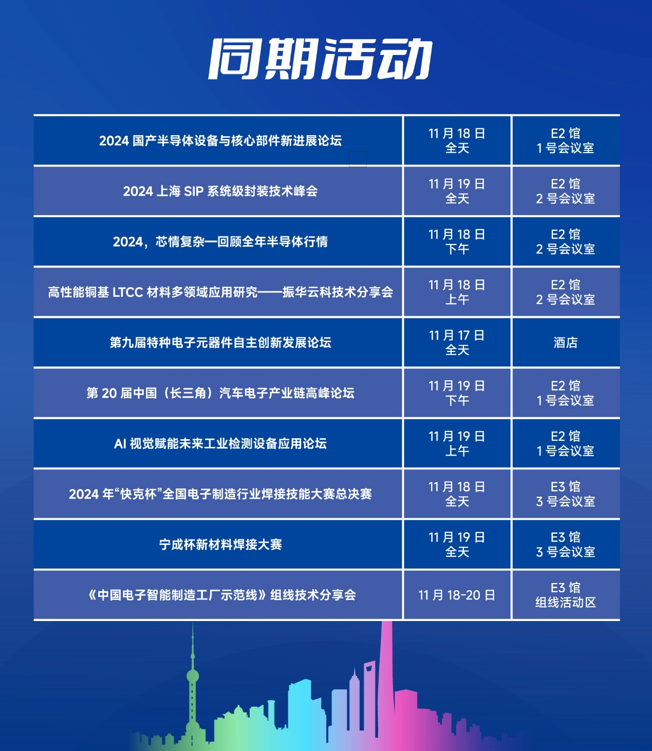 第104屆中國電子展精彩內(nèi)容搶先看，11月上海與您相約！